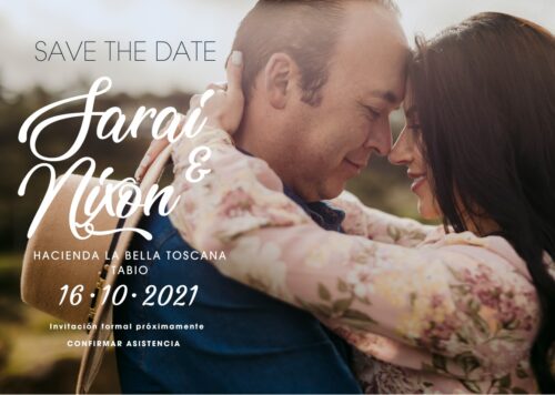 ¿Ya tienes fecha? ¡No envíes tu Save the Date sin ver estas 5 ideas!, save the date, guarda la fecha, novios, invitación de boda